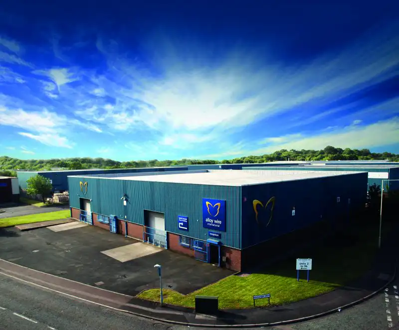 Aerial Location photography at Alloy Wire