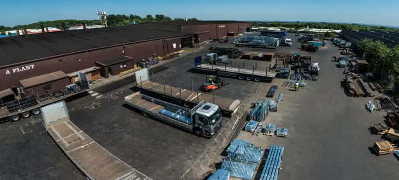Aerial Location Photography At Corbetts Yard