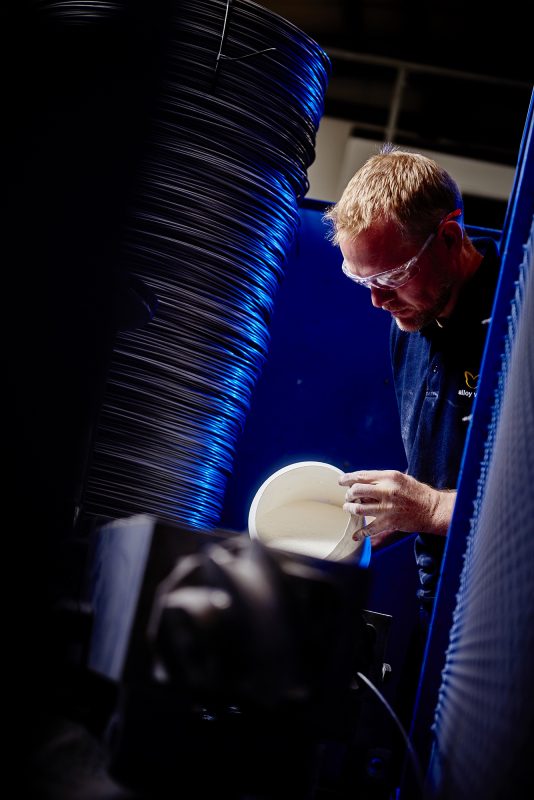 Portrait photography at Alloy Wire